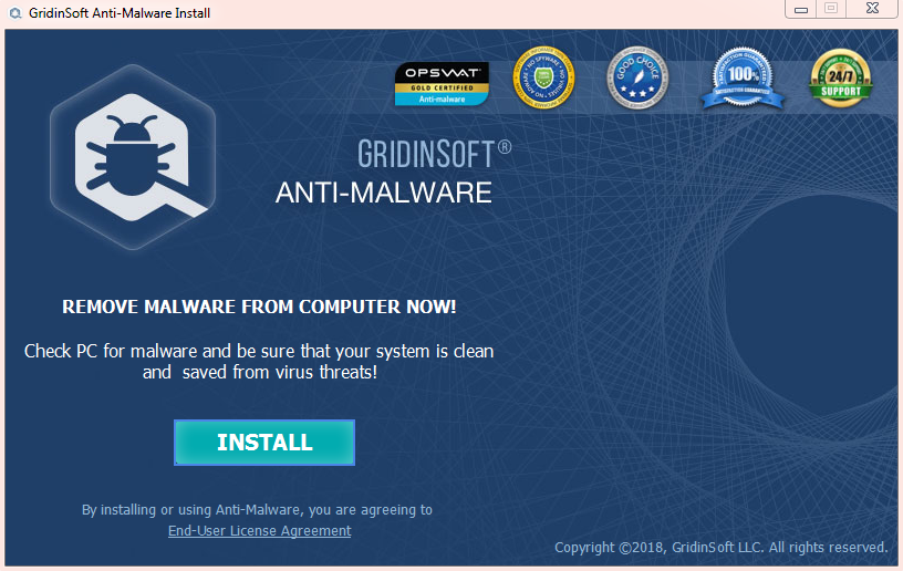 cancel gridinsoft anti malware